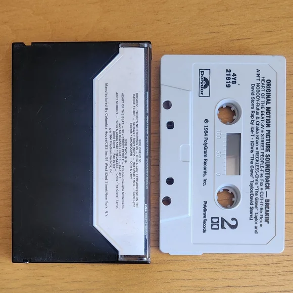 Breakin', Beat Street, Beat Street Vol 2 - 1980s Cassette Tapes (Lot of 3)  - Picture 4 of 8